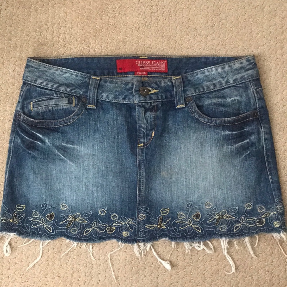Guess Denim Mini Skirt